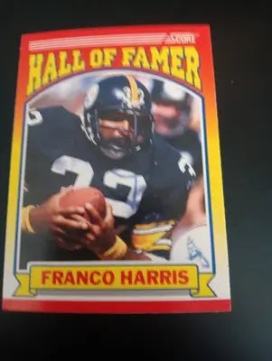 1990 Score - Hall of Famer Franco Harris #595. Pittsburgh Steelers. NRMT+
