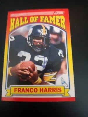 1990 Score - Hall of Famer Franco Harris #595. Pittsburgh Steelers. NRMT+