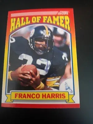 1990 Score - Hall of Famer Franco Harris #595. Pittsburgh Steelers. NRMT+