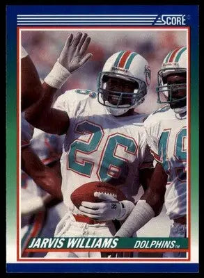 1990 Score Jarvis Williams 378 Miami Dolphins