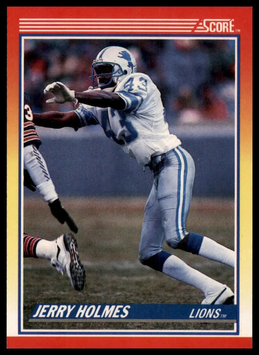 1990 Score Jerry Holmes RC 242 Detroit Lions NM - Football Card Single