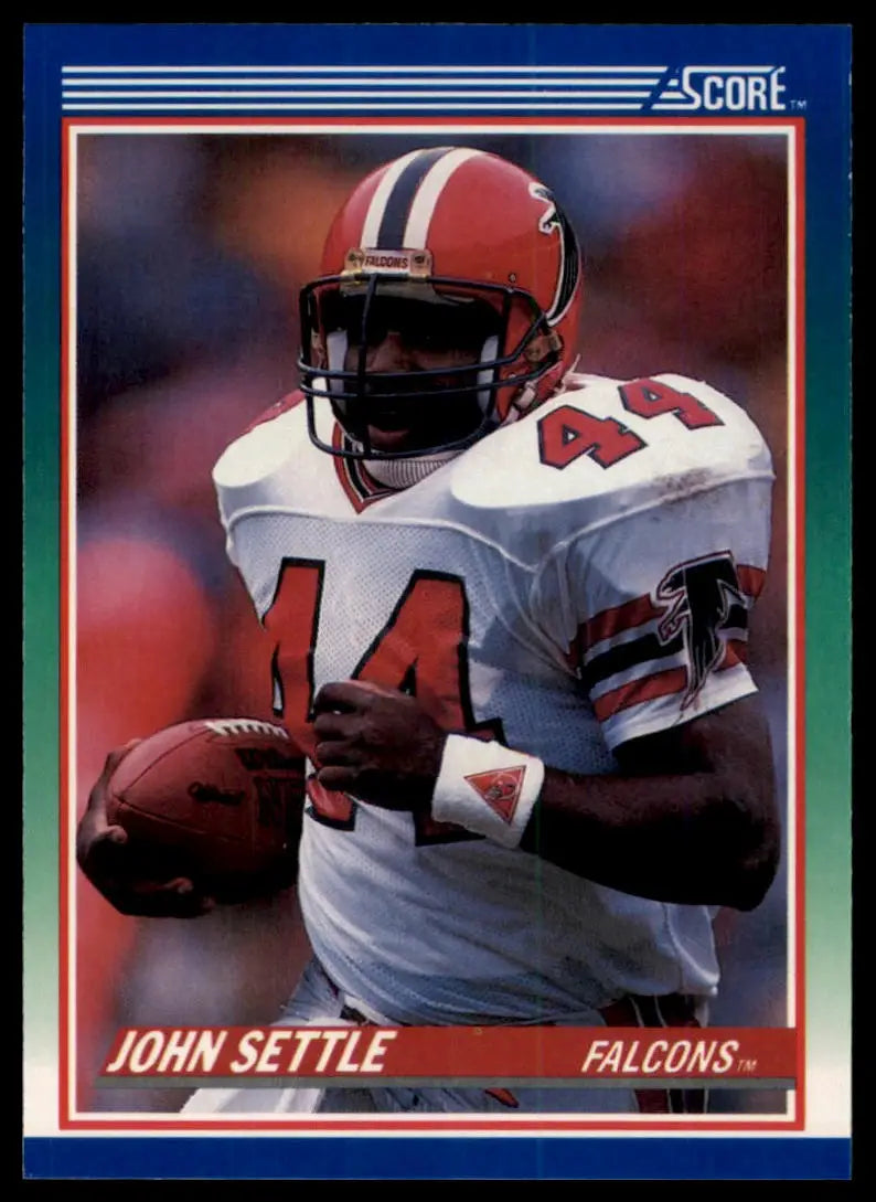 1990 Score John Settle 14 Atlanta Falcons NM - Football Card Single