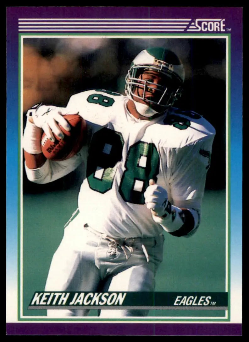 1990 Score Keith Jackson 210 Philadelphia Eagles NM - Football Card Single