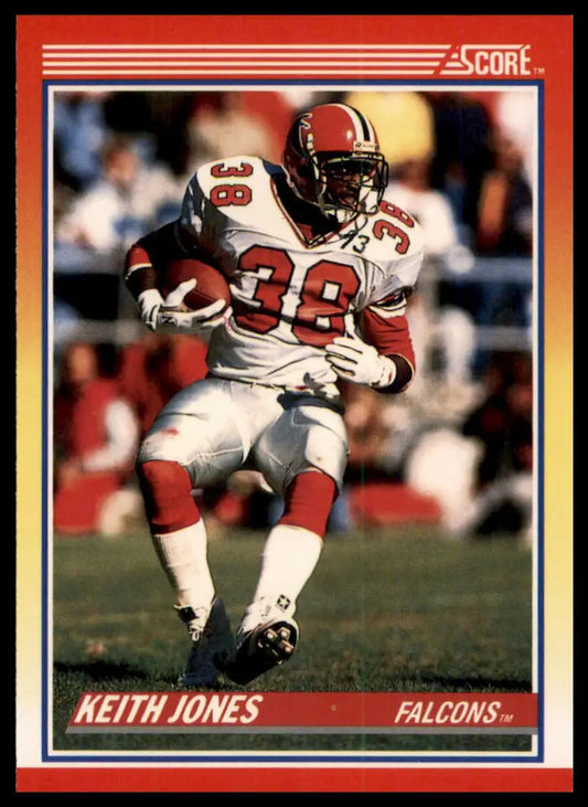 1990 Score Keith Jones RC 228 Atlanta Falcons NM - Football Card Single