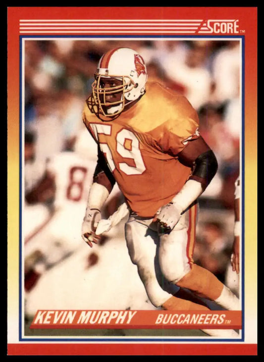 1990 Score Kevin Murphy RC 224 Tampa Bay Buccaneers NM - Football Card Single