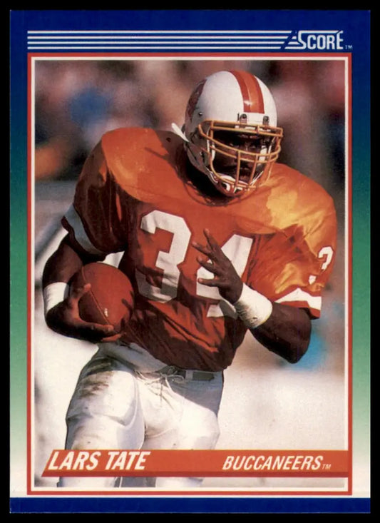 1990 Score Lars Tate 62 Tampa Bay Buccaneers NM - Football Card Single