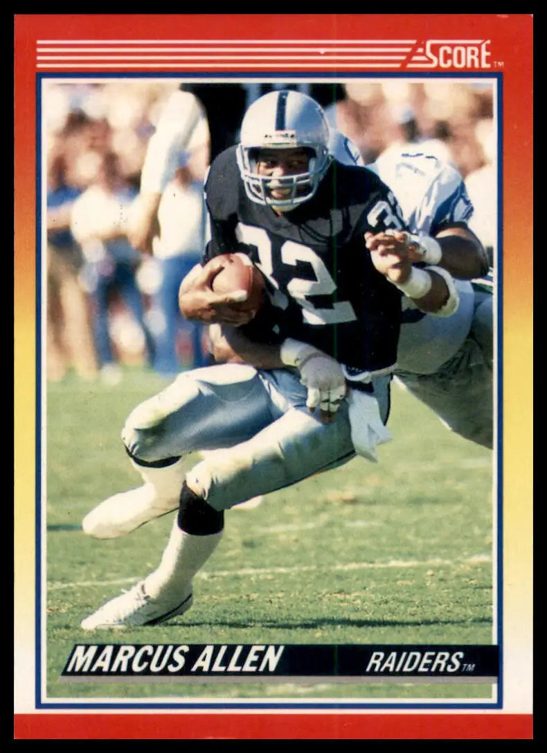 1990 Score Marcus Allen 230 Los Angeles Raiders NM - Football Card Single