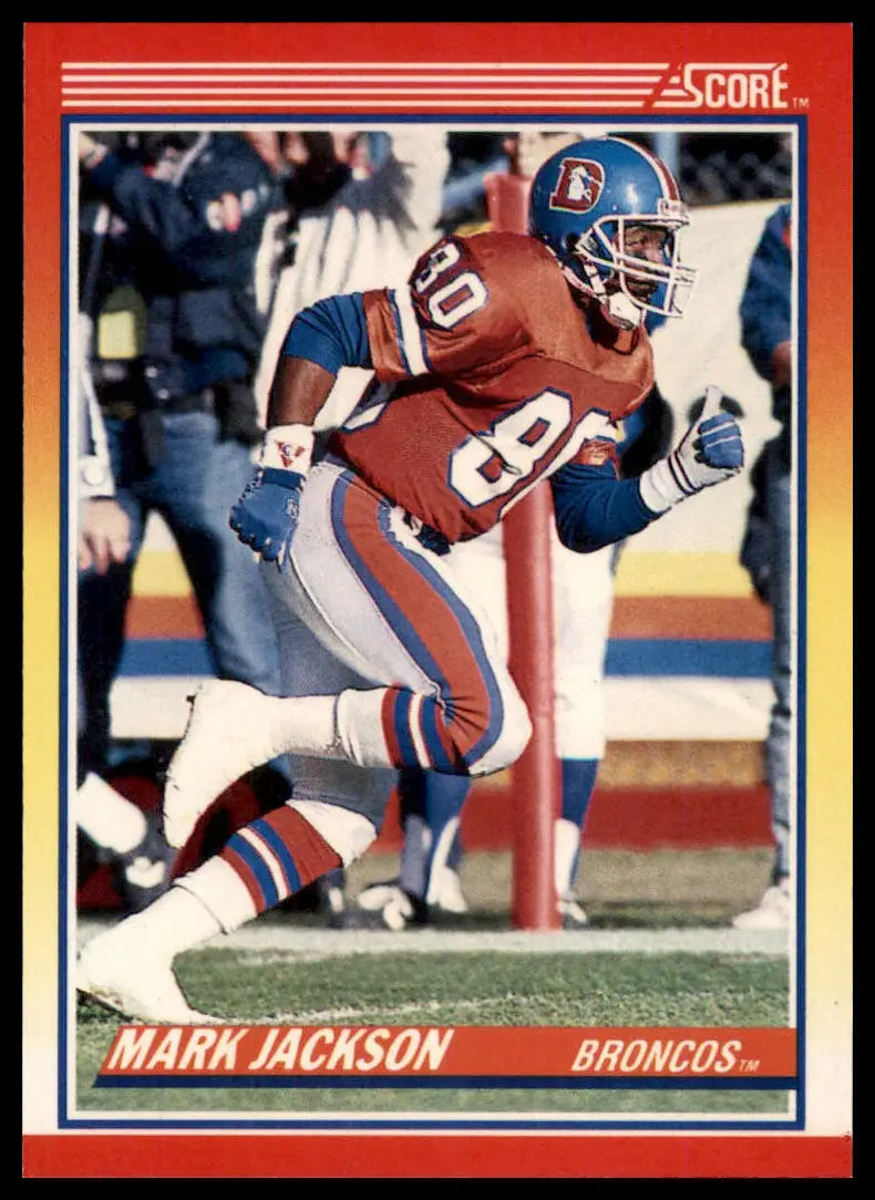 1990 Score Mark Jackson 240 Denver Broncos NM - Football Card Single