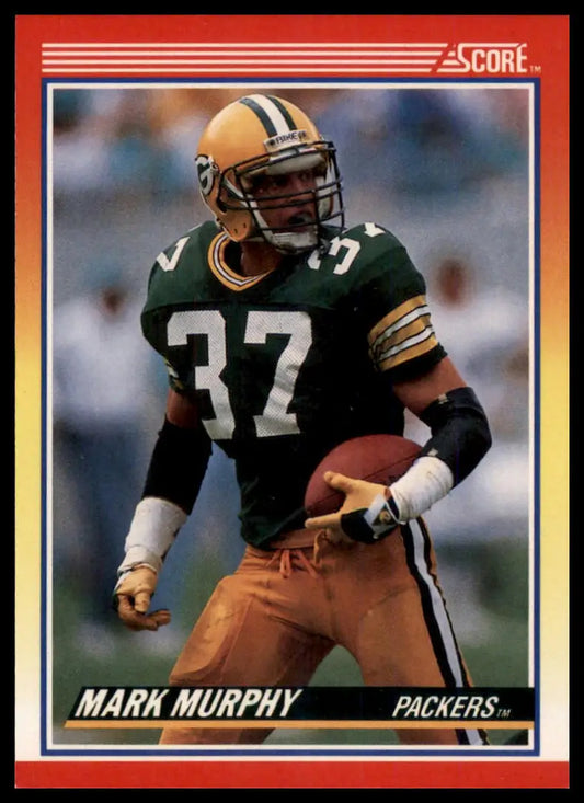 1990 Score Mark Murphy 241 Green Bay Packers NM - Football Card Single