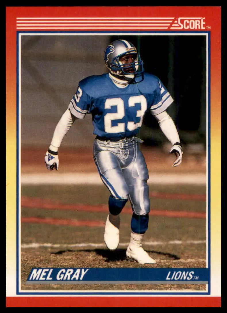 1990 Score Mel Gray 233 Detroit Lions NM - Football Card Single