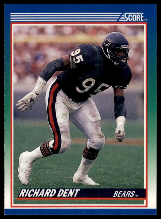 1990 Score Richard Dent 28 Chicago Bears NM - Football Card Single