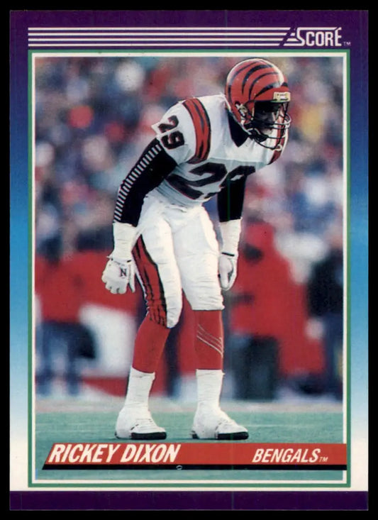 1990 Score Rickey Dixon RC 152 Cincinnati Bengals NM - Football Card Single