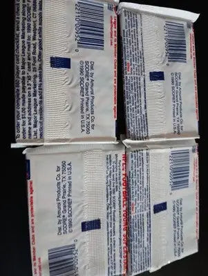 1990 Score Series 2 Sealed Football Packs - LOT of FOUR sealed packs. EX-NRMT