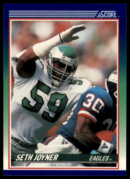 1990 Score Seth Joyner 58 Philadelphia Eagles NM - Football Card Single