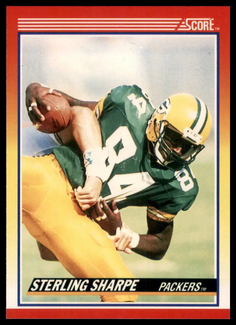 1990 Score Sterling Sharpe 245 Green Bay Packers NM - Football Card Single