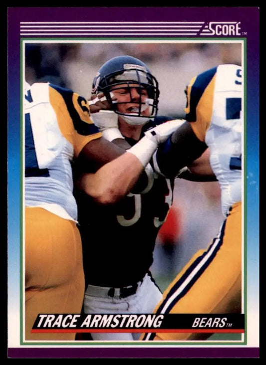 1990 Score Trace Armstrong #209 Chicago Bears Football Card NFL Sports - Football Card Single