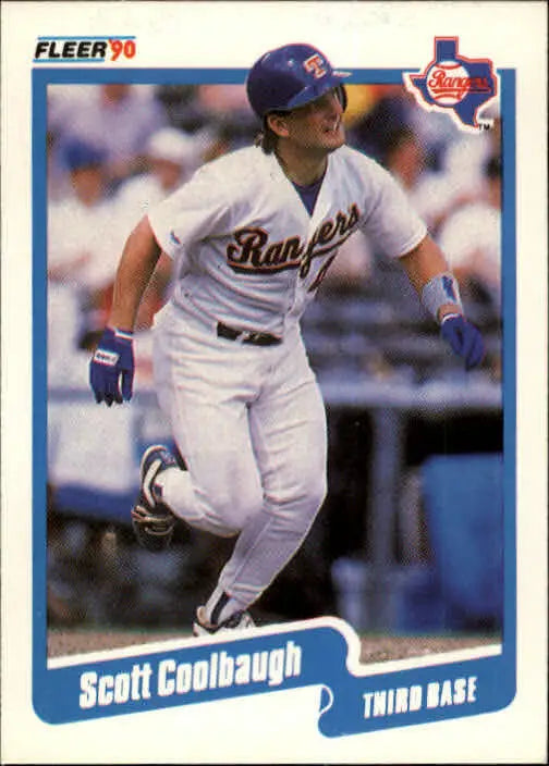 1990 Scott Coolbaugh Fleer Baseball Card #293 - Baseball Card Single