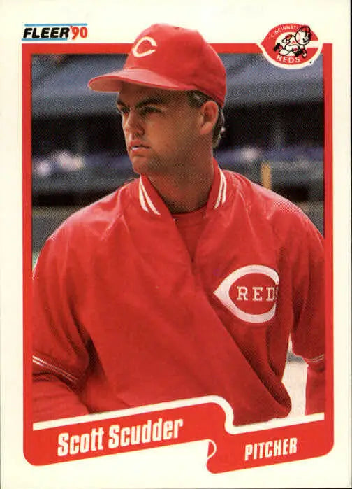 1990 Scott Scudder Fleer Baseball Card #434 - Baseball Card Single
