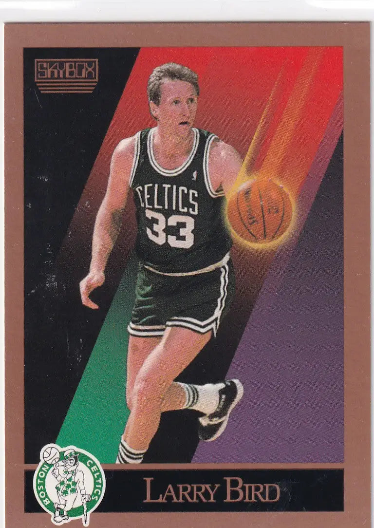 1990 SKYBOX #14 LARRY BIRD- BOSTON CELTICS - Basketball Card Single