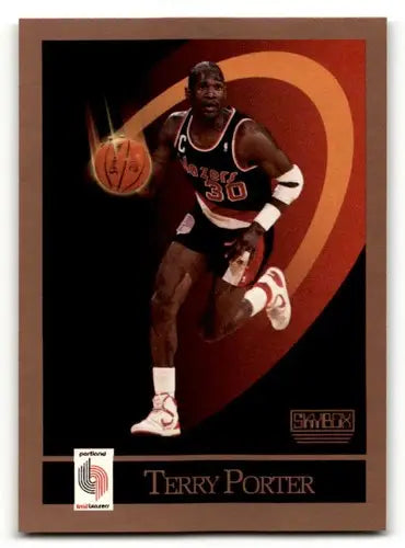 1990 SkyBox #238 Terry Porter Portland Trail Blazers Basketball Card ID:55703 - Basketball Card Single