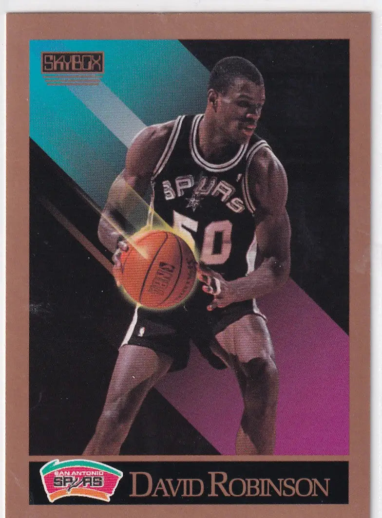 1990 SKYBOX #260 DAVID ROBINSON- SAN ANTONIO SPURS
