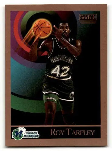 1990 SkyBox #67 Roy Tarpley Dallas Mavericks Basketball Cards NM Nea ID:55696 - Basketball Card Single