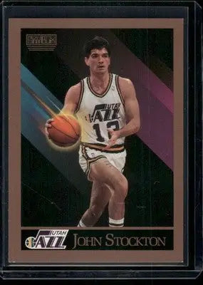 1990 SkyBox John Stockton #284 Basketball - Basketball Card Single