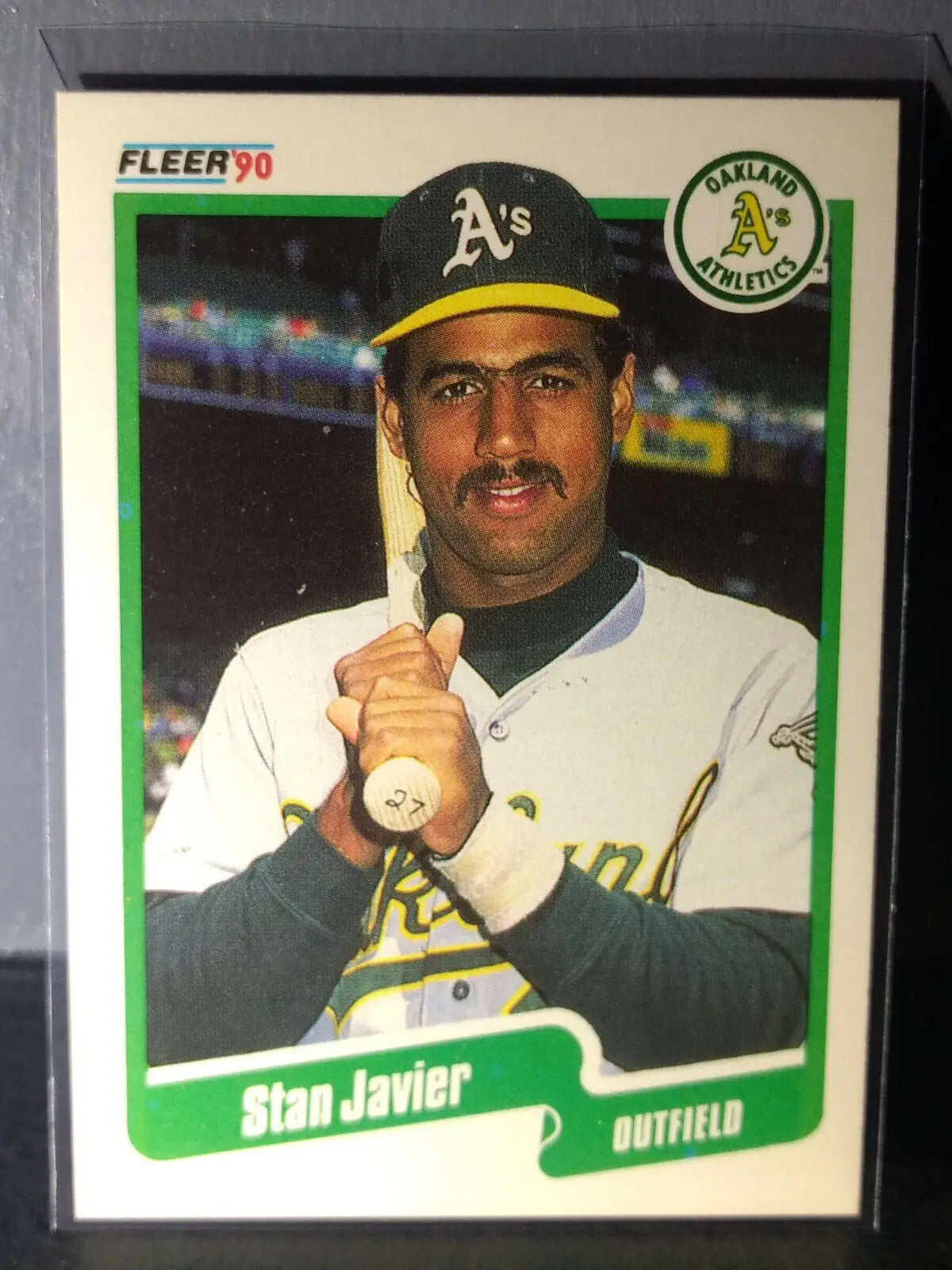 1990 Stan Javier Fleer Baseball Card #12 - Baseball Card Single