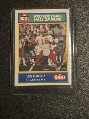 1990 Swell Greats #135 Len Dawson - Football Card Single