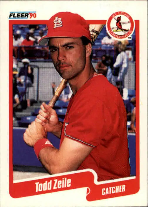 1990 Todd Zeile Fleer Baseball Card #265 - Baseball Card Single