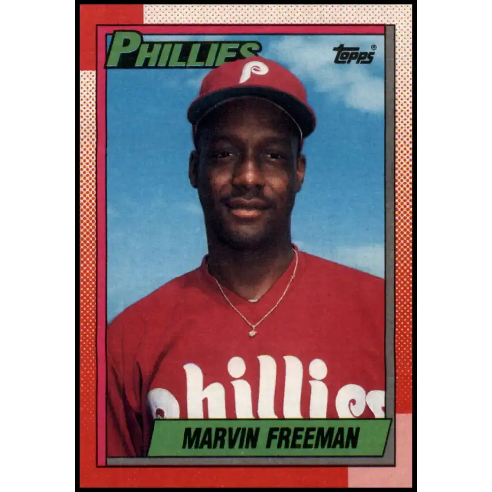 1990 Topps #103 Marvin Freeman NM-MT Philadelphia Phillies Baseball Card - Baseball Card Single