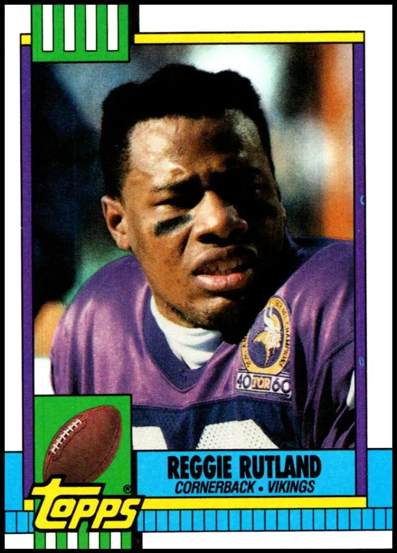 1990 Topps #112 Steve Jordan EX Excellent Minnesota Vikings Football Card - Football Card Single