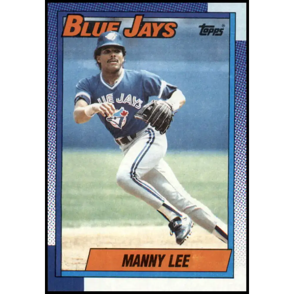 1990 Topps #113 Manuel Lee NM-MT Toronto Blue Jays Baseball Card - Baseball Card Single