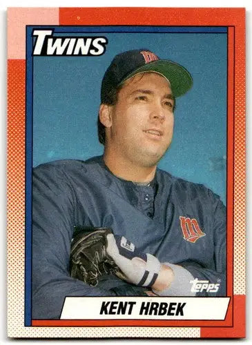 1990 Topps #125 Kent Hrbek NM Near Mint Twins ID:43463 - Baseball Card Single
