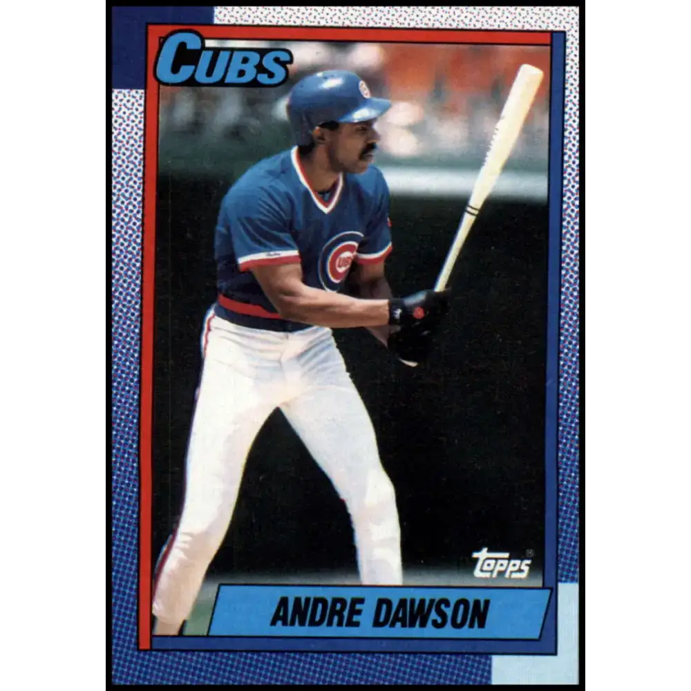 1990 Topps #140 Andre Dawson NM-MT Chicago Cubs Baseball Card - Baseball Card Single