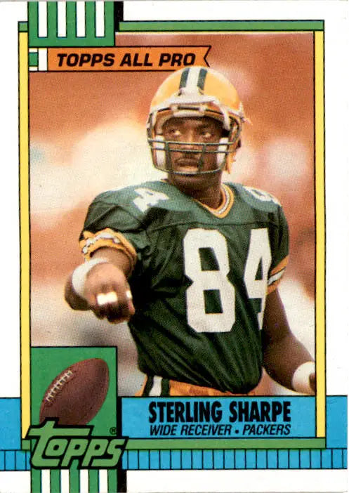 1990 Topps #140b Sterling Sharpe
