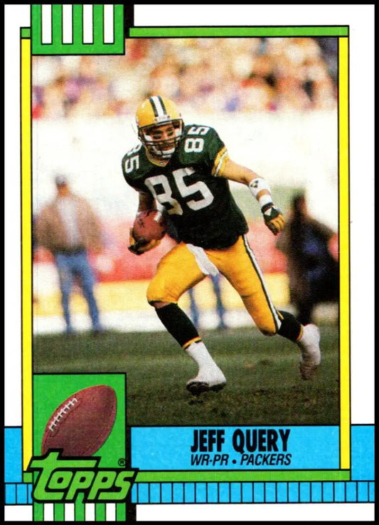 1990 Topps #144 Jeff Query EX Excellent Green Bay Packers Football Card