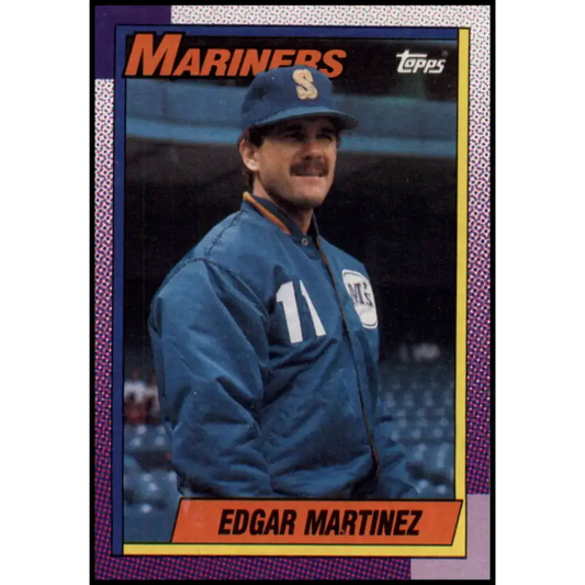 1990 Topps #148 Edgar Martinez NM-MT Seattle Mariners Baseball Card - Baseball Card Single