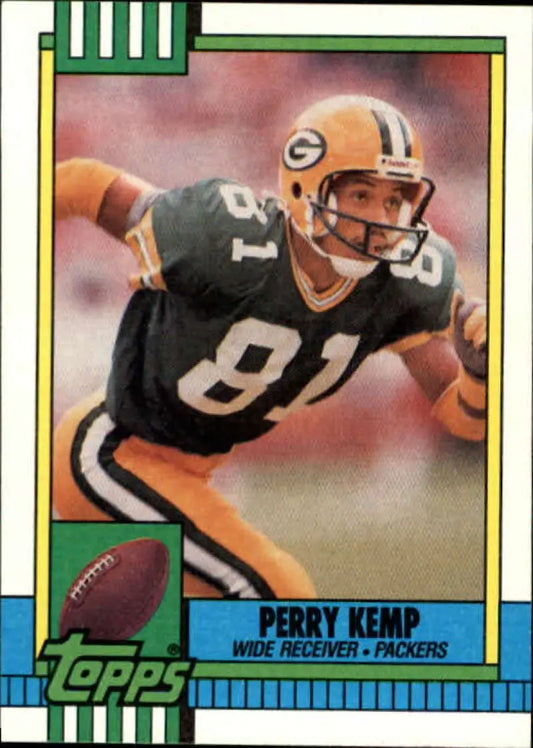 1990 Topps #148 Perry Kemp EX Excellent Green Bay Packers Football Card