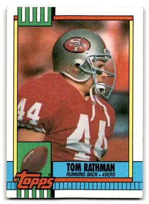1990 Topps #15 Tom Rathman - Football Card Single