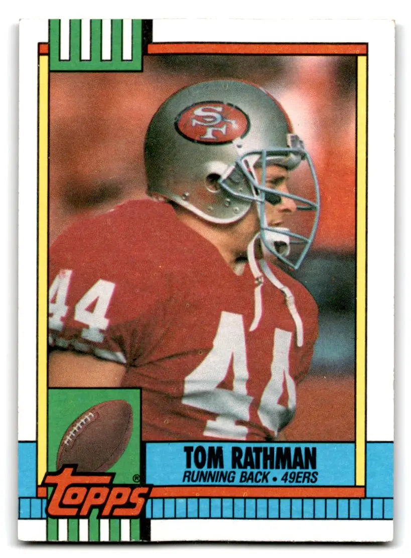 1990 Topps #15 Tom Rathman - Football Card Single