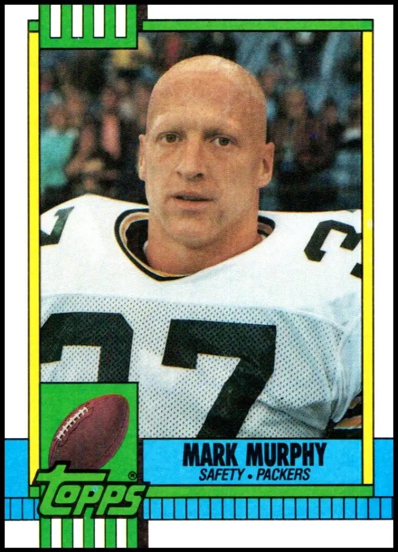 1990 Topps #153 Mark Murphy EX Excellent Green Bay Packers Football Card - Football Card Single