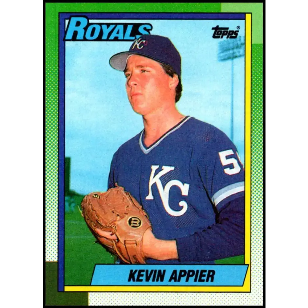 1990 Topps #167 Kevin Appier NM-MT Kansas City Royals Baseball Card - Baseball Card Single