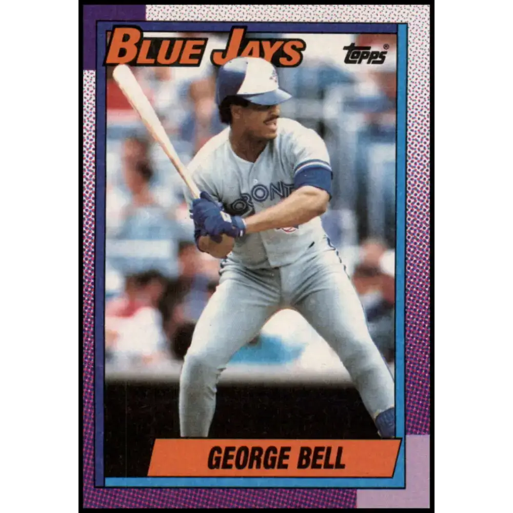 1990 Topps #170 George Bell NM-MT Toronto Blue Jays Baseball Card - Baseball Card Single