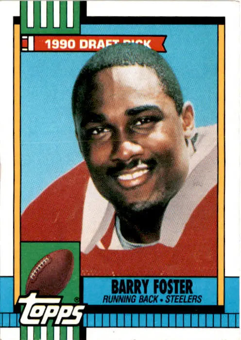 1990 Topps #174b Barry Foster - Football Card Single