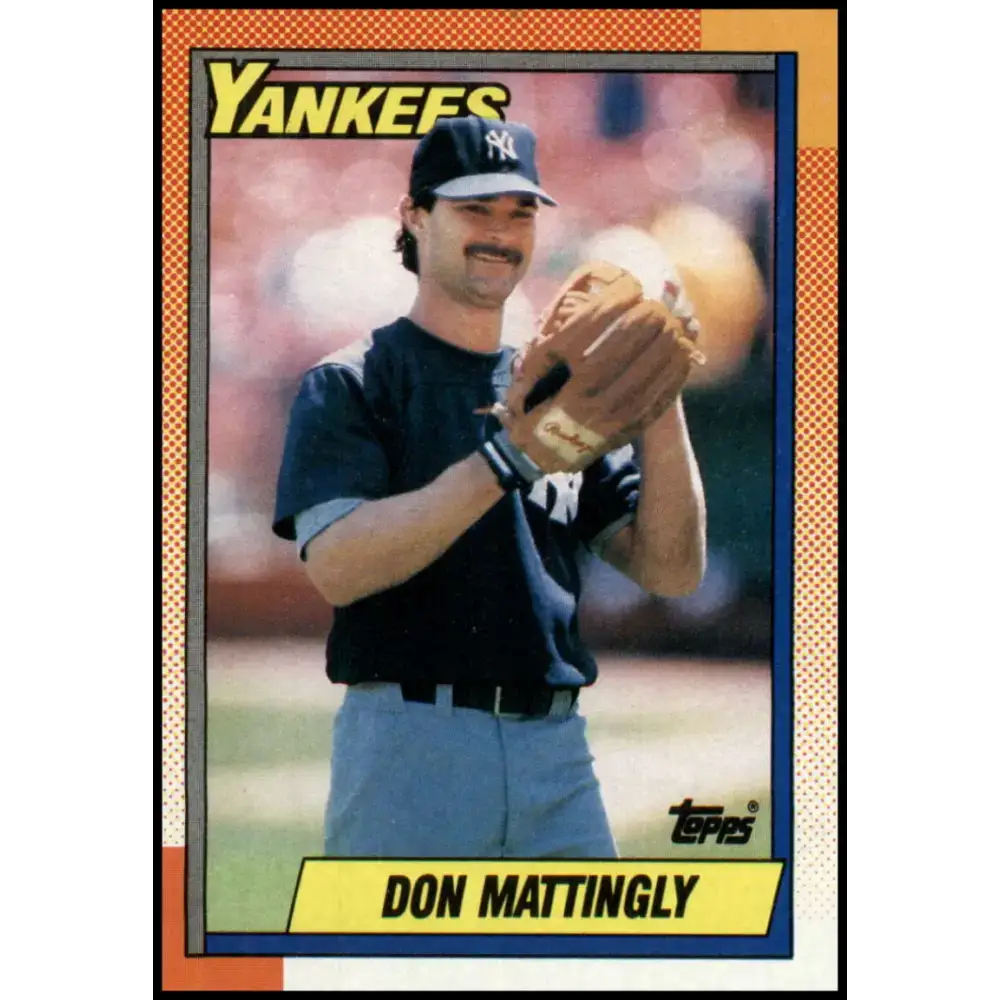1990 Topps #200 Don Mattingly NM-MT New York Yankees Baseball Card - Baseball Card Single