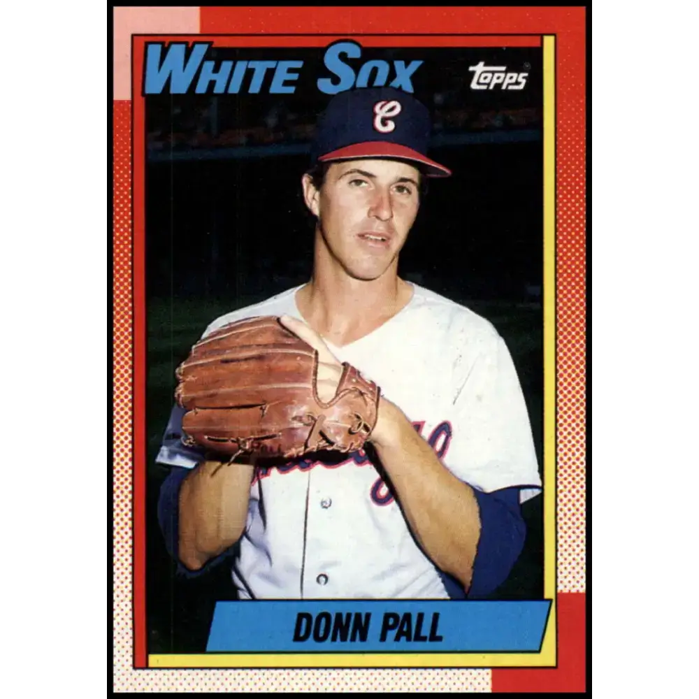 1990 Topps #219 Donn Pall NM-MT Chicago White Sox Baseball Card - Baseball Card Single