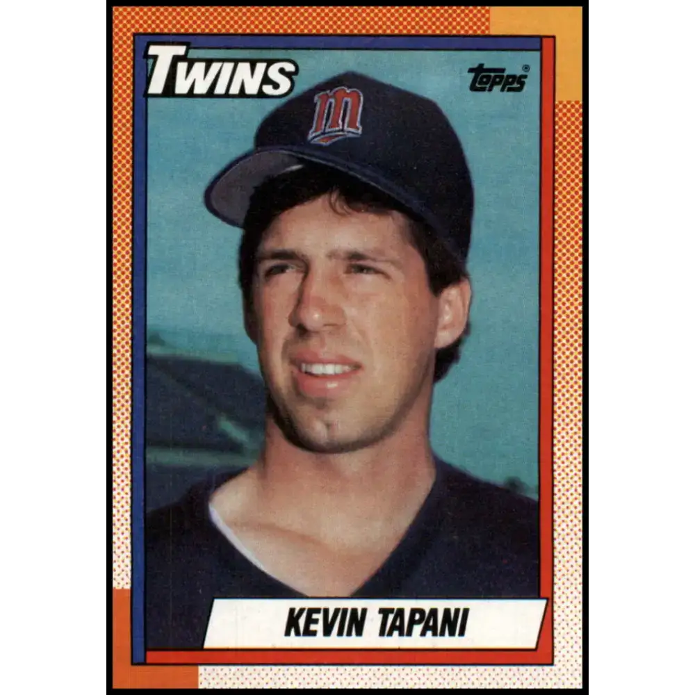 1990 Topps #227 Kevin Tapani NM-MT RC Rookie Minnesota Twins Baseball Card - Baseball Card Single