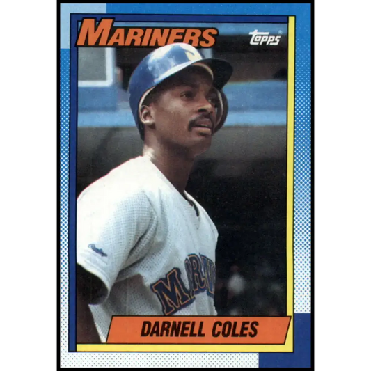 1990 Topps #232 Darnell Coles NM-MT Seattle Mariners Baseball Card - Baseball Card Single