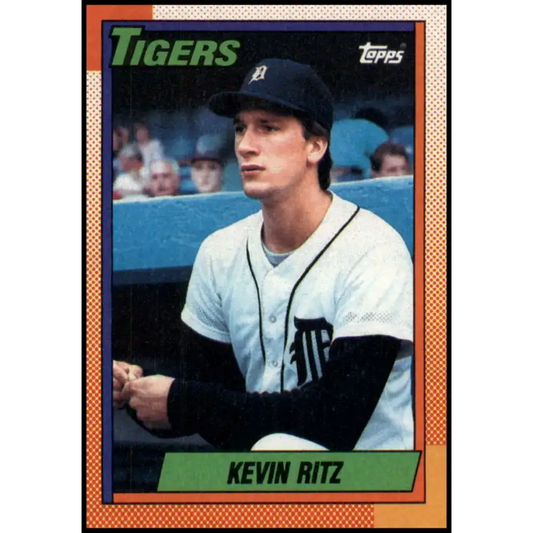 1990 Topps #237 Kevin Ritz NM-MT RC Rookie Detroit Tigers Baseball Card - Baseball Card Single